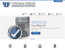 Tablet Screenshot of farzancpa.com